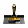 DeWalt SS Big Black Taping Knife Soft Grip Handle 10" 1 DeWalt SS Big Black Taping Knife Soft Grip Handle 10" -Plastering tools sale dewalt drywall soft grip taping knife 250mm 10in eu2 136