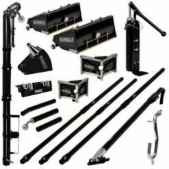 DeWalt Taping & Finishing Set: Standard Flat Boxes W/ Long Handles