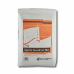 British Gypsum Gyproc Soundcoat Plus 25kg (56 Bag Pallet)