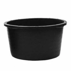 Refina Mixing Tub Plastic Black 65L