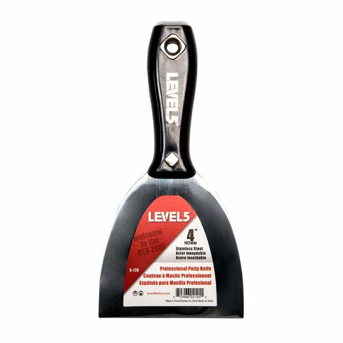 Level 5 Stainless Steel Hammerend Putty Knife Bundle 4 Level 5 Stainless Steel Hammerend Putty Knife Bundle - Image 2